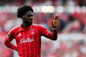 星空体育在线网页版-电讯报：诺丁汉森林后卫埃纳遭遇严重伤病，可能缺阵至今年年底