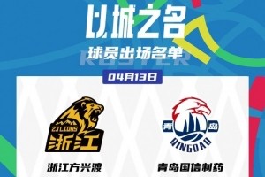 星空体育下载-青岛VS广厦G1大名单：孙铭徽复出有时间限制 胡金秋vs杨瀚森